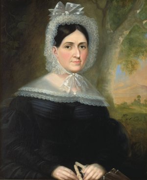Sarah Sommer Sims by Robert Street Oil Painting