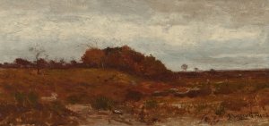 Autumn Landscape by Robert Swain Gifford Oil Painting