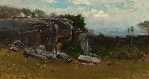 Barney's Joy Cliff by Robert Swain Gifford Oil Painting