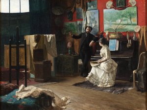 Intermezzo by Robert Thegerstrom Oil Painting