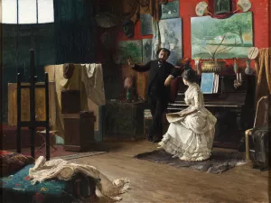 Intermezzo by Robert Thegerstrom Oil Painting