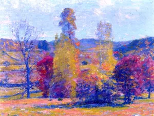 Fecund Autumn by Robert Vonnoh Fecund Autumn by Robert Vonnoh Oil Painting