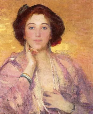 Fire Opal by Robert Vonnoh Fire Opal by Robert Vonnoh Oil Painting