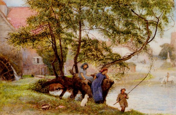 Main Product Photo of Summer's Day Painting by Robert Walker Macbeth