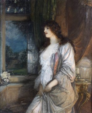 The Nightingale's Song by Robert Walker Macbeth Oil Painting