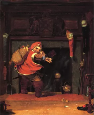 Saint Nicholas painting by Robert Walter Weir