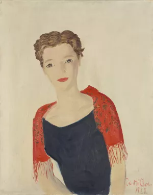 Mlle. Kashouha by Robert Winthrop Chanler Oil Painting