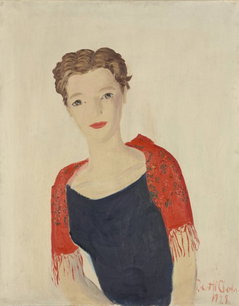 Main Product Photo of Mlle. Kashouha  Painting by Robert Winthrop Chanler