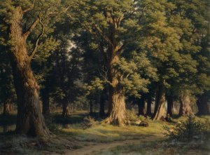 Grove near Lucerne by Robert Zund Oil Painting