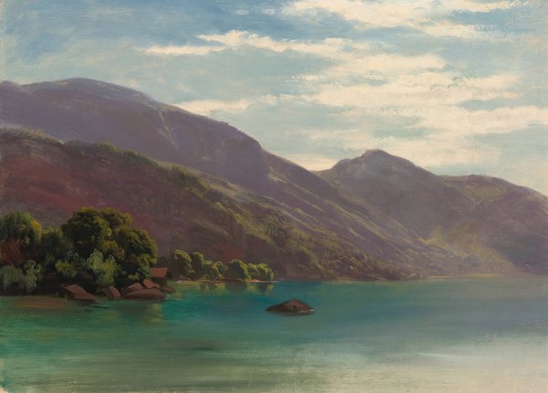 Main Product Photo of Vierwaldstattersee  Painting by Robert Zund