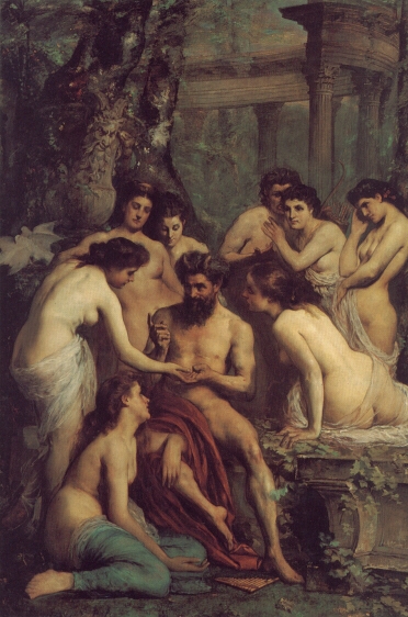 Pan by Rodolph Julian - Hand-Painted Oil Painting Reproduction