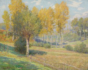 Paysage by Rodolphe Wytsman Oil Painting