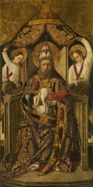 Saint Peter Enthroned by Rodrigo De Osona Oil Painting