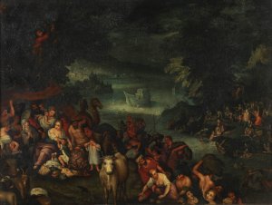 Le Deluge by Roelant Savery Oil Painting