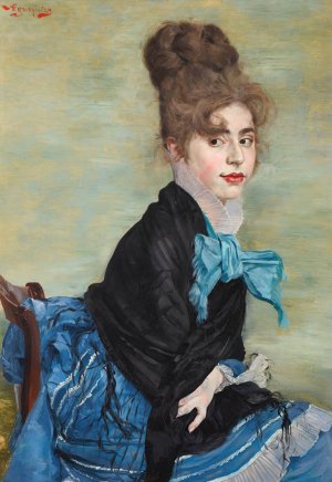 Josefa de Oochoa by Rogelio De Egusquiza Oil Painting