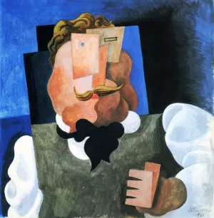 Blond Man by Roger De La Fresnaye - Oil Painting Reproduction