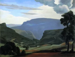 Landscape at Hauteville by Roger De La Fresnaye Oil Painting
