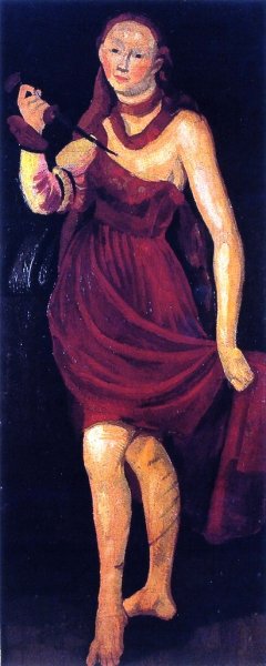Lucrecia After Cranach by Roger De La Fresnaye Oil Painting