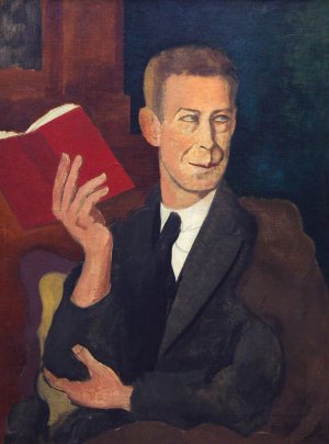Portrait of Jean-Louis Gampert by Roger De La Fresnaye Oil Painting
