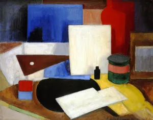 Still Life with Bracket by Roger De La Fresnaye - Oil Painting Reproduction