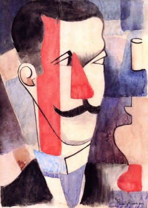 Study for Paludes Oil painting by Roger De La Fresnaye