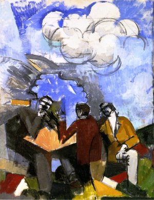 The Conquest of the Air Oil painting by Roger De La Fresnaye