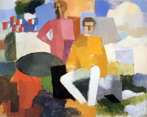 The Fourteenth of July by Roger De La Fresnaye Oil Painting