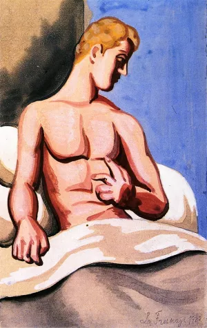 The Patient by Roger De La Fresnaye - Oil Painting Reproduction