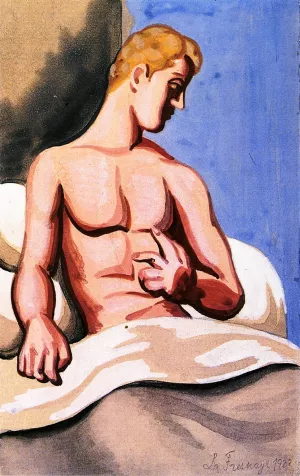 The Patient Oil painting by Roger De La Fresnaye