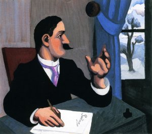 The Poet Oil painting by Roger De La Fresnaye