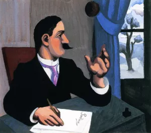 The Poet by Roger De La Fresnaye - Oil Painting Reproduction