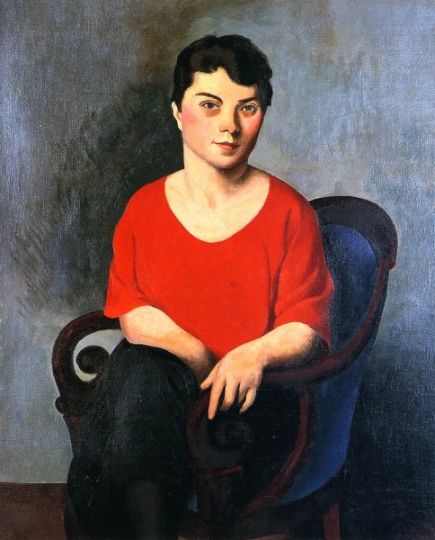 The Romanian by Roger De La Fresnaye - Hand-Painted Oil Painting Reproduction