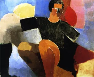 The Rower by Roger De La Fresnaye - Oil Painting Reproduction