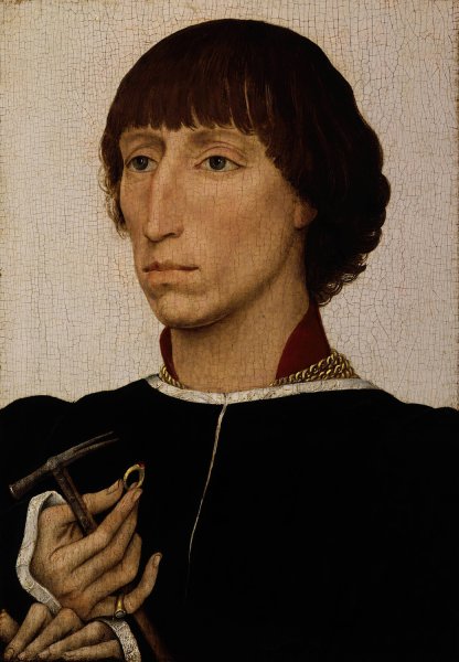 Main Product Photo of Francesco d'Este  Painting by Rogier Van Der Weyden