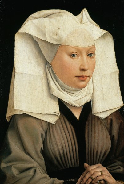 Main Product Photo of Portrait of a Woman  Painting by Rogier Van Der Weyden