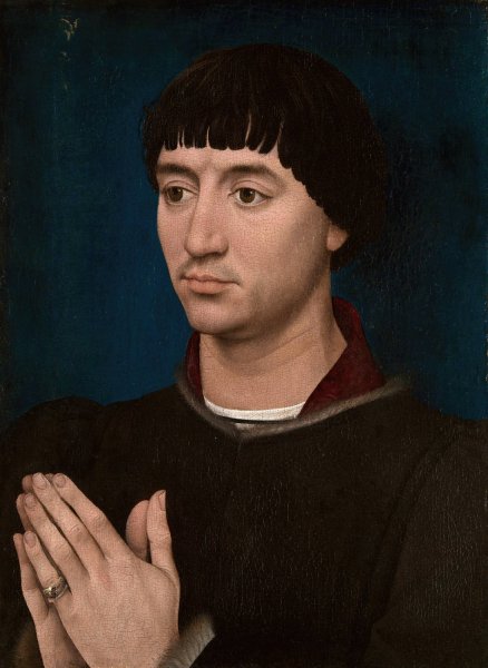 Main Product Photo of Portrait of Jean Gros  Painting by Rogier Van Der Weyden