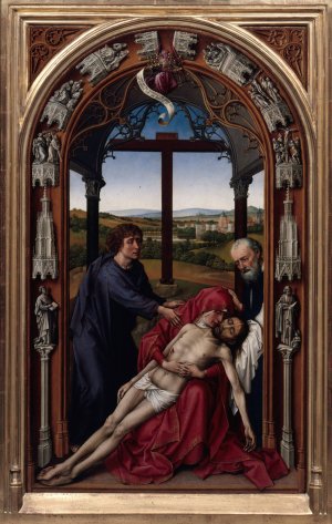 The Altar of Our Lady by Rogier Van Der Weyden Oil Painting