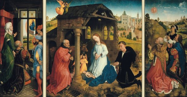 Main Product Photo of The Middelburg Altar  Painting by Rogier Van Der Weyden