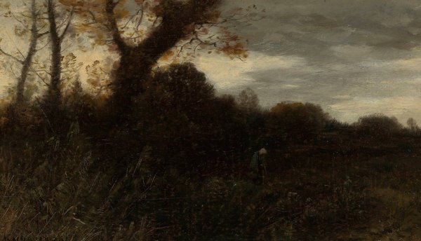 Landscape  by Roman Kazimierz Kochanowski - Hand-Painted Oil Painting Reproduction