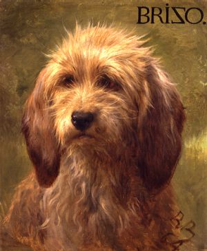 Main Product Photo of Brizo, a Shepherd's Dog Painting by Rosa Bonheur