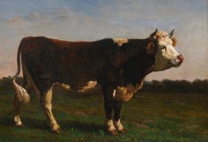 King Of The Herd by Rosa Bonheur Oil Painting