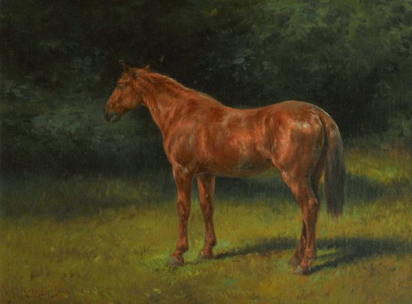 L'oseille Rouge by Rosa Bonheur - Hand-Painted Oil Painting Reproduction