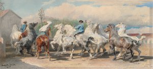 Return from the Horse Fair by Rosa Bonheur Oil Painting