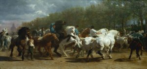 The Horse Fair by Rosa Bonheur Oil Painting
