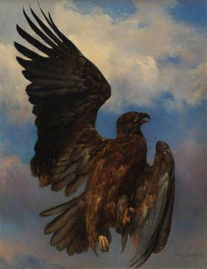 The Wounded Eagle by Rosa Bonheur Oil Painting