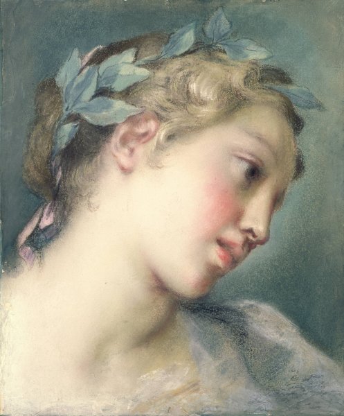 Main Product Photo of A Muse  Painting by Rosalba Carriera