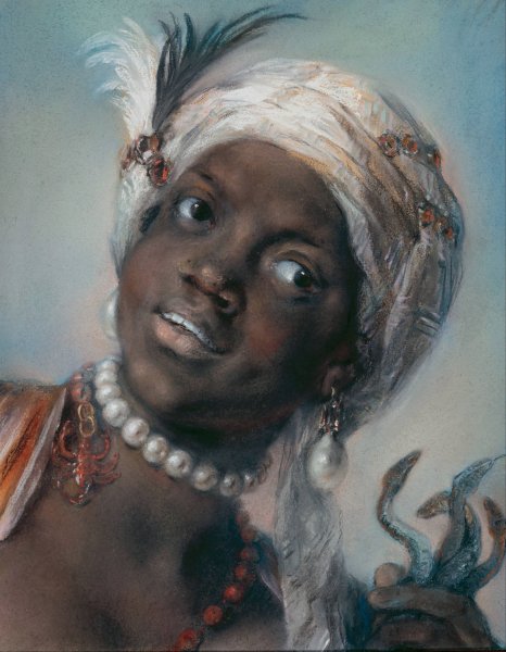 Main Product Photo of Africa Painting by Rosalba Carriera