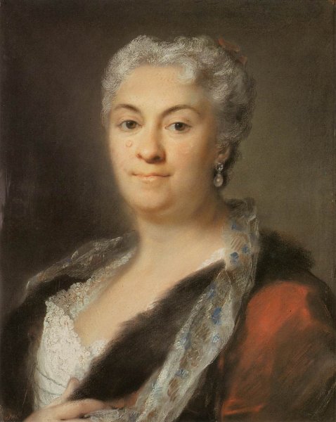 Main Product Photo of Elderly Lady Painting by Rosalba Carriera