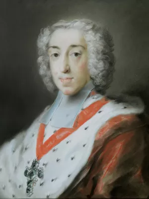 Elector Clemens Augustus Of Cologne by Rosalba Carriera Oil Painting