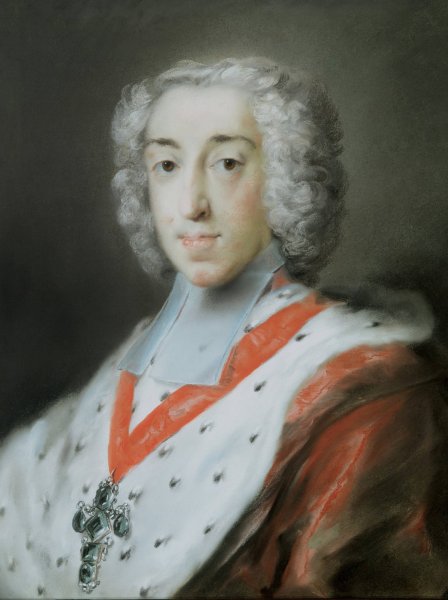 Main Product Photo of Elector Clemens Augustus Of Cologne  Painting by Rosalba Carriera